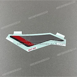 Bovenkuip sticker, linkerkant