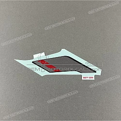 Bovenkuip sticker, linkerkant