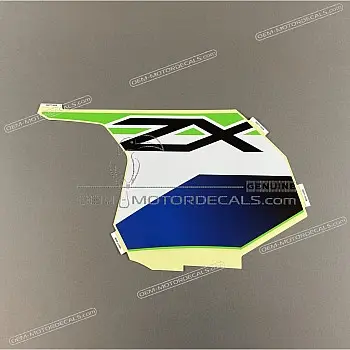 Side cowling pattern decal, left side