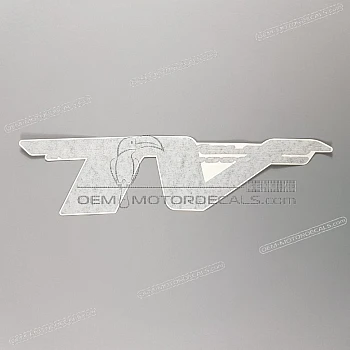 Side cowling decal, left side