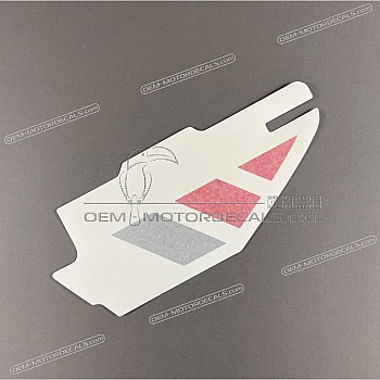 Sticker, linkerkant
