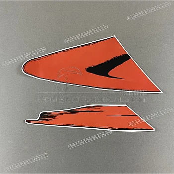Fuel tank stripe, left side