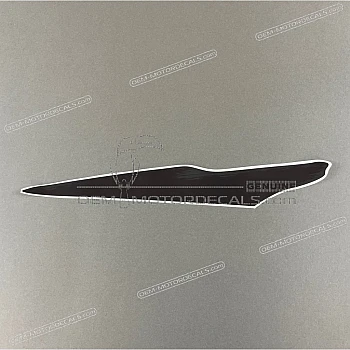 Fuel tank stripe, left side
