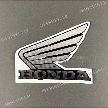 Fuel tank Honda emblem, left side