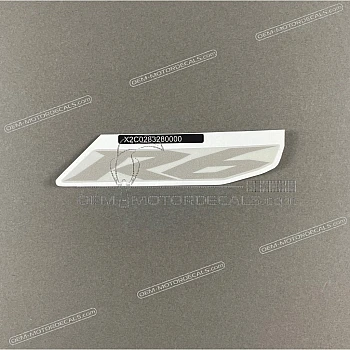 Front cowling decal