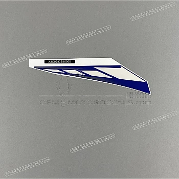 Side cowling decal, right side 