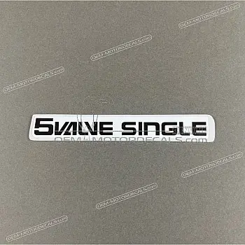 Side cowling decal