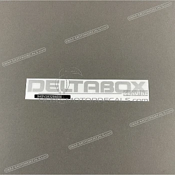 Belly pan decal