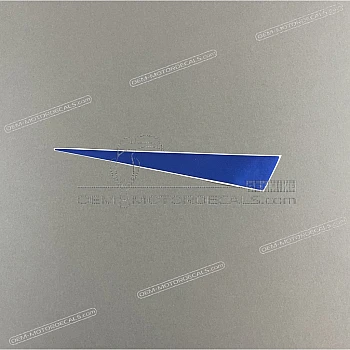 Front cowling decal, right side