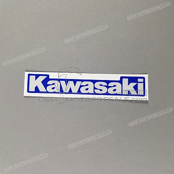 Front cowling decal