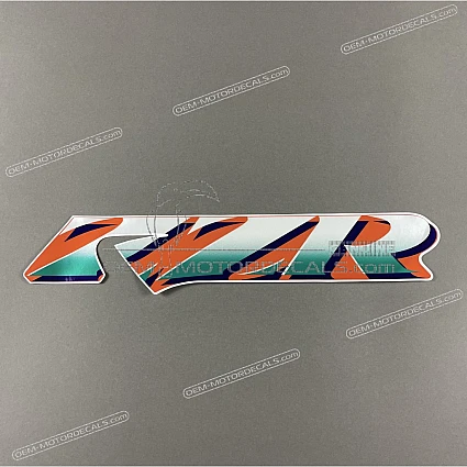 OEM Decals Kawasaki ZZR1100 1993 - Orange • Original Stickers