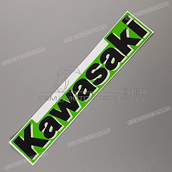 Belly pan decal
