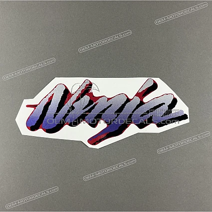 OEM Decals Kawasaki ZX6R 1999 - Red • Original Stickers