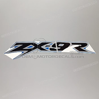 Side cowling decal, right side