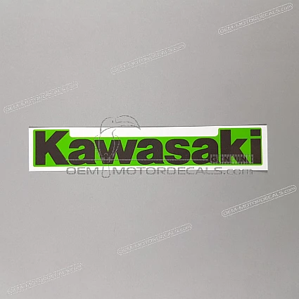 OEM Decals Kawasaki ZX6R 2004 - Green • Original Stickers