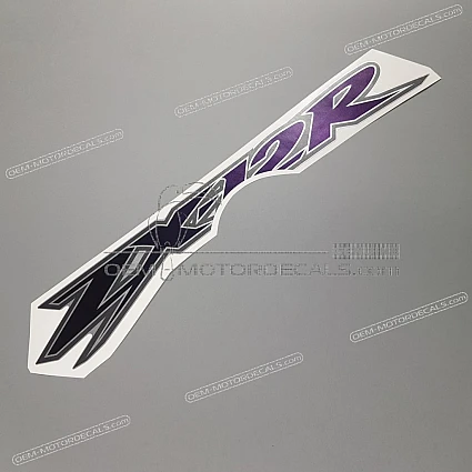 OEM Decals Kawasaki ZX12R 2000 - Silver • Original Stickers