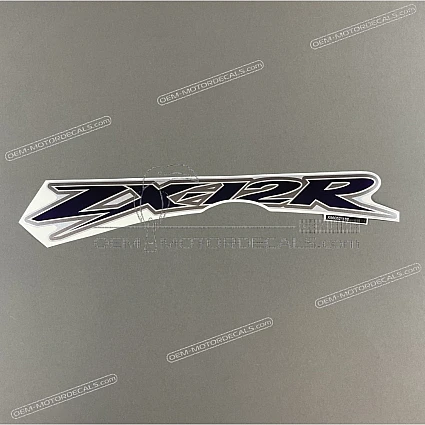 OEM Decals Kawasaki ZX12R 2000 - Silver • Original Stickers