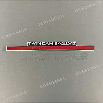 Tail cowl decal, left side