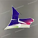 Side cowling decal, left side