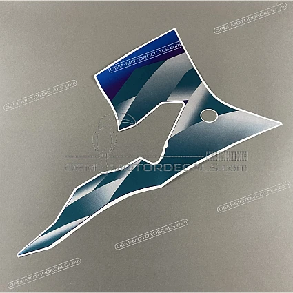 OEM-Aufkleber Kawasaki ZX9R 1999 - Blau • Original Dekor