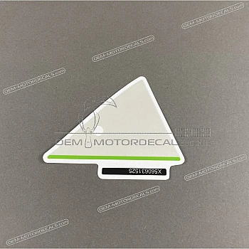 Autocollant de carénage supérieur Ninja ZX-9R, côté gauche, inférieur