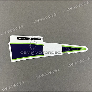 Autocollant de flanc de carénage inférieur central Ninja ZX-9R, côté gauche