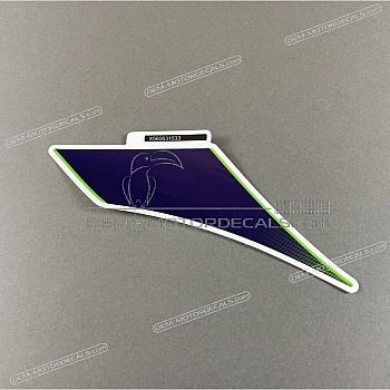 Autocollant de carénage central supérieur Ninja ZX-9R, côté droit