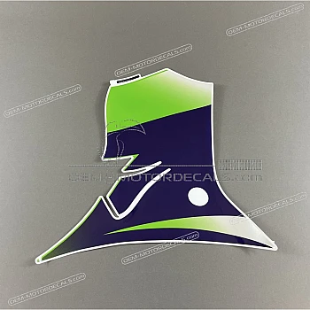 Autocollant de sabot moteur Ninja ZX-9R, côté droit