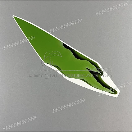 アクセサリー 88909101 OEM Decals Kawasaki ZX12R 2000 - Silver • Original Stickers