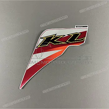 Side cowling decal, left side