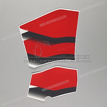 Side cowling decals set, right side 