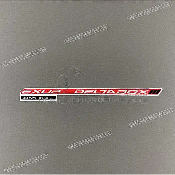 Side cowling decal, left side 