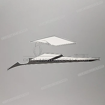 Side cowling decals set, left side 