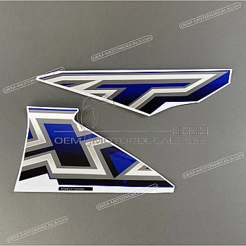 Side cowling decals set, left side