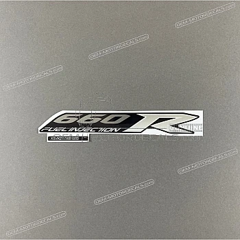 XT660R Sticker voor rechter zijkap