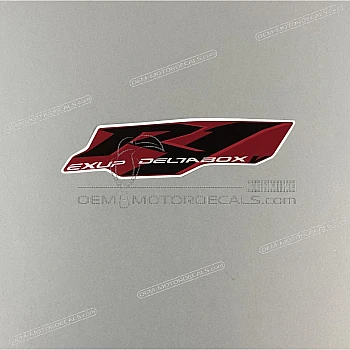 Side cowling decal, left side