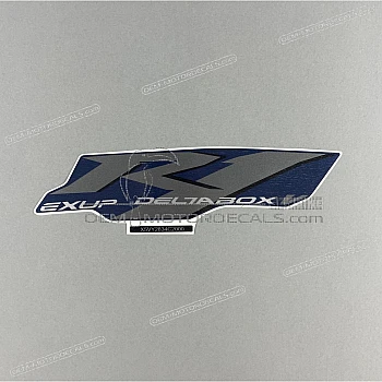 Side cowling decal, left side