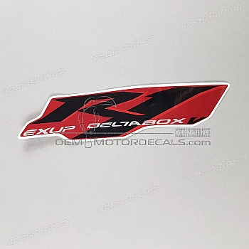 Side cowling decal, right side