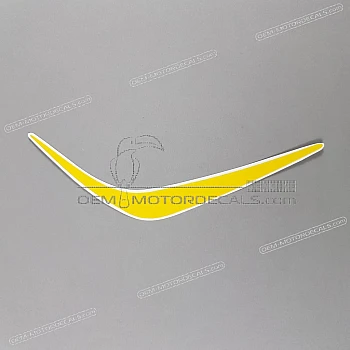 Kanzel / Oberteil Verkleidung Aufkleber, Linke Seite