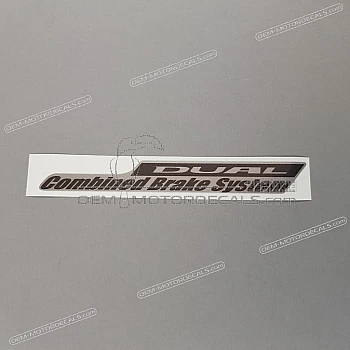 Front fender decal