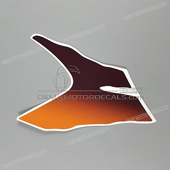 Naklejka na przednią owiewkę (czasza), prawa strona