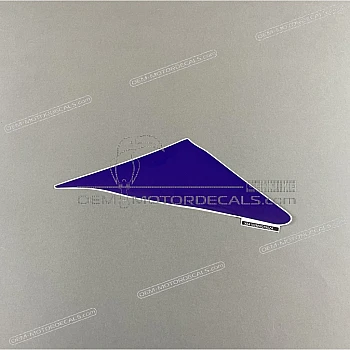 Front cowling decal, right side