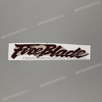 Naklejka na przednią owiewkę (czasza), prawa strona