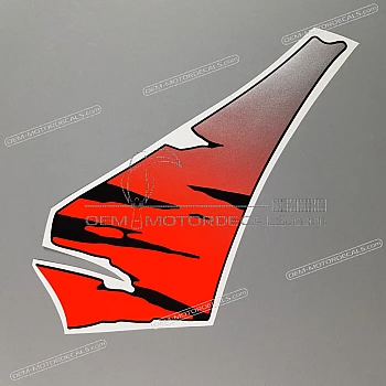 Bovenkuip sticker, linkerkant