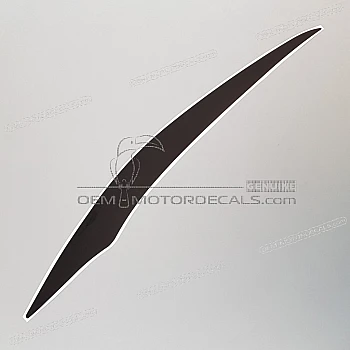 Front cowling decal, right side