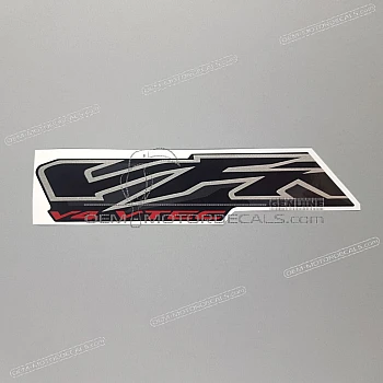 Side cowling decal, right side