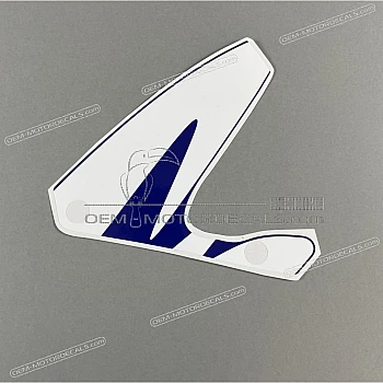 Front cowling decal, right side