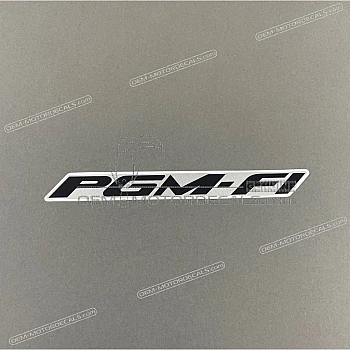 Front cowling decal