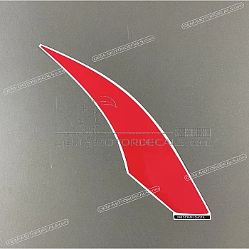 Tail cowl decal, right side