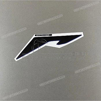 Side cowling decal, right side